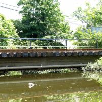 Lakeview Railroad Bridge over Bellmans Creek, New Jersey Meadowlands, Риджефилд