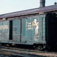 New York, Susquehanna and Western Railway (Susie-Q) Box Car No. 501 at Ridgefield Park, NJ, Риджефилд
