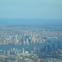 Downtown Manhattan Aerial View, Хобокен
