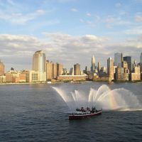 New York Skyline from the Hudson River - H&M, Хобокен
