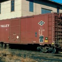 Lehigh Valley Railroad (Conrail) Box Car No. 92355 at Elizabethport, NJ, Элизабет