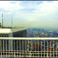To remember ... the terrace at the top of the Twin Towers, NY 1996..© by leo1383, Апалачин