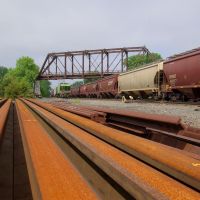 Train, Rails, Bridge, Атенс