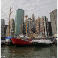 View from South Street Seaport (Pier 17), Бруклин