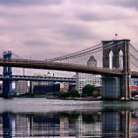 Завжди мальовничий Brooklyn Bridge, Бруклин