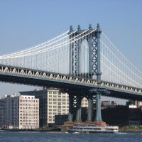 Manhattan Bridge (detail) [005136], Бэй-Шор