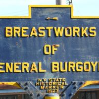 Revolutionary War Site - Battle of Saratoga - Breastworks of Gen. Burgoyne, Гейтс