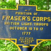 Revolutionary War Site - Battle of Saratoga - Frasers Corps, Гейтс