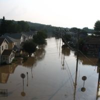 Grand Ave June 2006 Flood, Джонсон-Сити