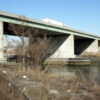 New England Thruway (I-95) Bridge over Hutchinson River, Bronx, New York City, Истчестер