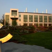 Cornell Duffield Hall and Sundial, Итака