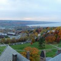 Cornell University at Ithaca from MacGraw Tower, Итака