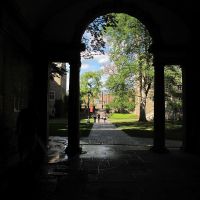 The Balch archway and yard, Итака
