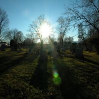 old graveyard, Thompson St., Catskill, NY, Катскилл