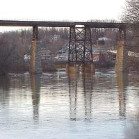 Catskill Creek railroad bridge, Катскилл