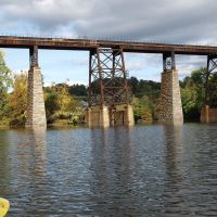 CSX Railroad Bridge over Catskill Creek, Catskill, New York, Катскилл