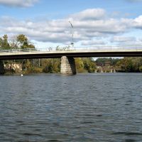 Uncle Sam Bridge (SR-385) over Catskill Creek, Catskill, New York, Катскилл