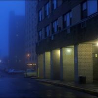 Blue foggy evening, Лауренс