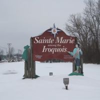 signage – Sainte Marie among the Iroquois, Ливерпуль