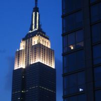 Empire State Buildng from Gainsvoort Hotel - Park Avenue, NYC, Лонг-Айленд-Сити