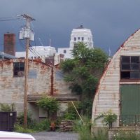 Quonset Hut Warehouses in Menands - Taken out by hazmat crew 2007, Менандс