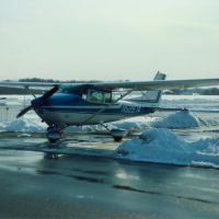 1974 Cessna 182P N52974 at Dutchess County Airport, Poughkeepsie, NY, Нью-Хакенсак