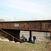 Former New York Central Railroad Through Plate Girder Bridge on the "River Line" at Newburgh, NY, Ньюбург