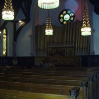 Willard Chapel - toward pulpit, Оберн