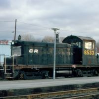 Conrail EMD SW1 No. 8533 at Rensselaer, NY, Олбани