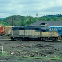 Delaware and Hudson Railway Alco RS36 No. 5018 at Oneonta, NY, Онеонта
