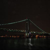 Verrazano-Narrows Bridge at Night from the Explorer of the Seas, Саут-Бич