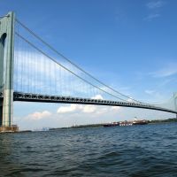 Verrazano-Narrows Bridge over The Narrows, Brooklyn-Staten Island, New York City, Саут-Бич