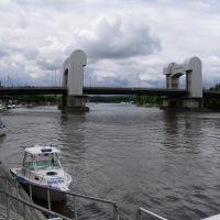 Hudson River Bridge at Troy, NY, Трой