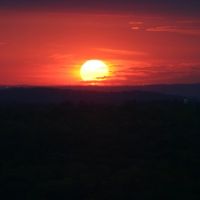 sunset from 42 Restaurant in White Plains, NY, Уайт-Плайнс