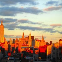New York City Skyline Afternoon by Jeremiah Christopher, Эльмсфорд