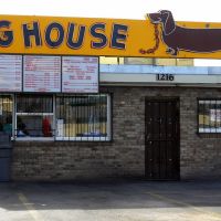 Dog House Drive In, 1216 Central Ave NW, Historic Route 66, Albuquerque, NM, Альбукерк