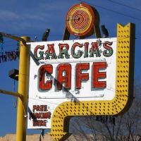 Garcias Cafe, 1736 Central Ave SW, Historic Route 66, Albuquerque, NM, Альбукерк