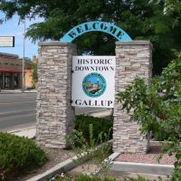 Welcome Historic Downtown Gallup, New Mexico, Гэллап