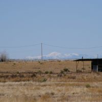 Sierra Blanca "Ski Apache" as seen from Hagerman, New Mexico, Декстер