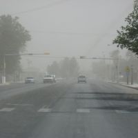 Deming sandstorm during May, Деминг