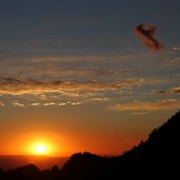 Sunset in Sandia Mountains, Карризозо