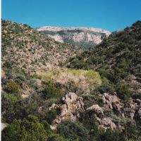 Cañon del Agua, Sandia Mountains, Корралес