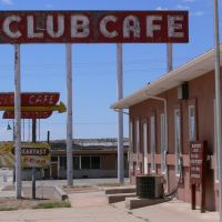 Club Cafe on Route 66, Santa Rosa, New Mexico, Санта-Роза