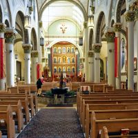 The Cathedral Basilica of Saint Francis of Assisi, Old Town Santa Fe, NM, Санта-Фе