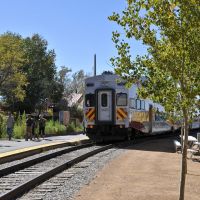 The Rail Runner Train at the Santa Fe Station., Санта-Фе
