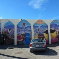 Caffeine Fueled Mural, Socorro, NM, 2012, Сокорро