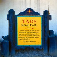 -New Mexico- Taos Historical Marker (1959), Таос