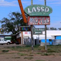 Lasso Motel on Route 66, Tucumcari, New Mexico, Тукумкари