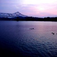 The Ohio River in the early morning, Айронтон