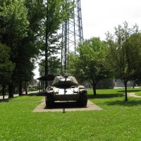 WWII tank at Quincy Hill Park, Белпр